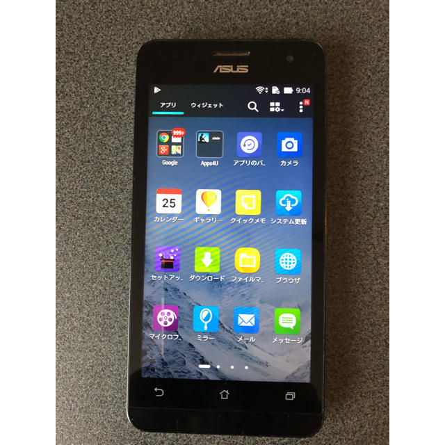 ASUS(エイスース)のzenfon 16G ホワイト スマホ/家電/カメラのスマートフォン/携帯電話(スマートフォン本体)の商品写真