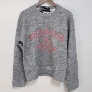 ディースクエアード(DSQUARED2)の新品 タグ付き DSQUARED2 18S/S カレッジロゴワッペン スウェット(スウェット)