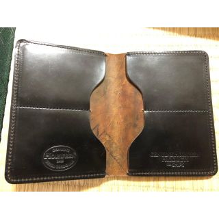 オールデン(Alden)のくじらさん専用 Ashland leather horween cordvan (折り財布)