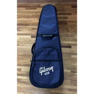 ギブソン(Gibson)の【美品/非売品】Gibson ギグバッグ  セミハード ネイビー  ギターケース(ケース)