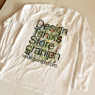 グラニフ(Design Tshirts Store graniph)の【美品】Design Tshits Store granipin ロングTシャツ(Tシャツ(半袖/袖なし))