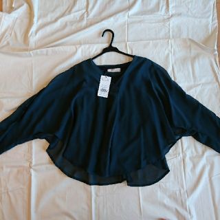 セシルマクビー(CECIL McBEE)のセシルマクビー☆新品☆シースルートップス(シャツ/ブラウス(長袖/七分))