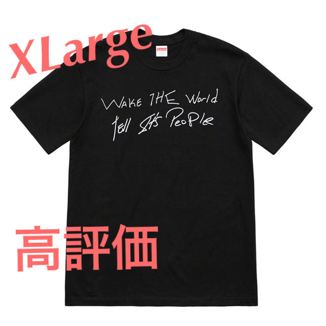 Supreme Buju Wake The World Tee Black Xl