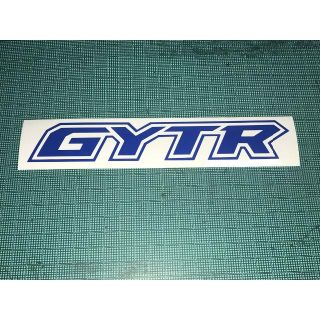 切り文字ステッカー★GYTR★C★YAMAHA★青★19×3(ステッカー)