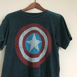 マーベル(MARVEL)のマーベル キャプテンアメリカ Tシャツ(Tシャツ/カットソー(半袖/袖なし))