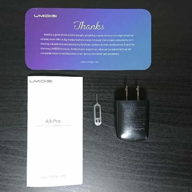 ANDROID(アンドロイド)のUMIDIGI a3 pro ゴールド  スマホ/家電/カメラのスマートフォン/携帯電話(スマートフォン本体)の商品写真