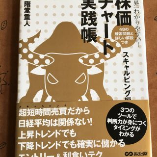 最終値下げです(T_T)株価チャート実践帳スキャルピング編(ビジネス/経済)