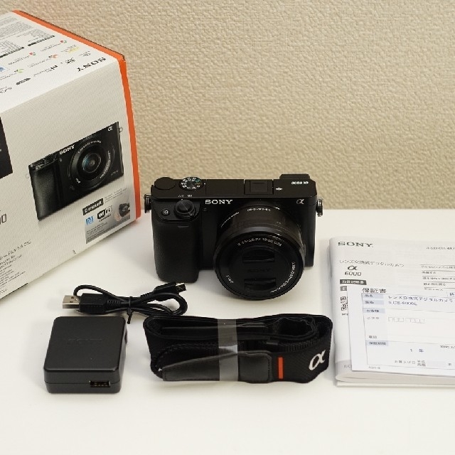 SONY - 【美品】SONY α6000 ILCE-6000L パワーズームレンズキットの通販 by bflex110's shop｜ソニー