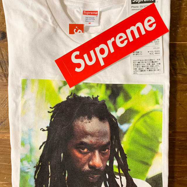 Supreme  フォトTシャツ buju banton