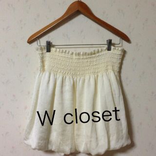 ダブルクローゼット(w closet)のW closetスカート(ミニスカート)