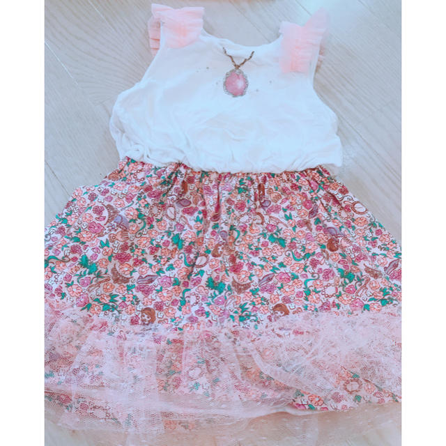 HusHush(ハッシュアッシュ)のソフィア♡ワンピース キッズ/ベビー/マタニティのキッズ服女の子用(90cm~)(ワンピース)の商品写真