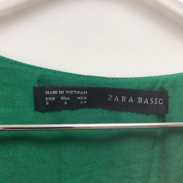 ZARA(ザラ)のZARA 半袖ブラウス レディースのトップス(シャツ/ブラウス(半袖/袖なし))の商品写真