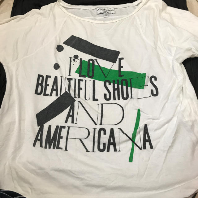 BEAUTY&YOUTH UNITED ARROWS(ビューティアンドユースユナイテッドアローズ)のAmericana Tシャツ レディースのトップス(Tシャツ(半袖/袖なし))の商品写真