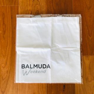 バルミューダ(BALMUDA)のバルミューダ  エコバッグ トートバッグ 白 ロゴ 付録(トートバッグ)