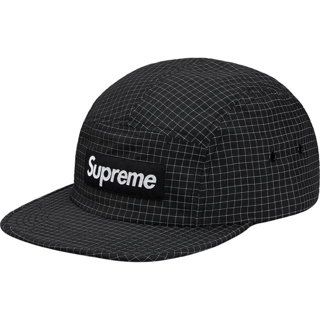 【新品未使用】supreme シュプリーム Camp Cap ブラック帽子