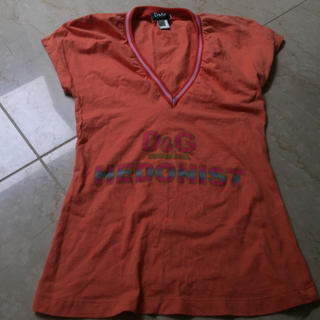 ディーアンドジー(D&G)のDOLCE ＆GABBANA  トップス(Tシャツ(半袖/袖なし))