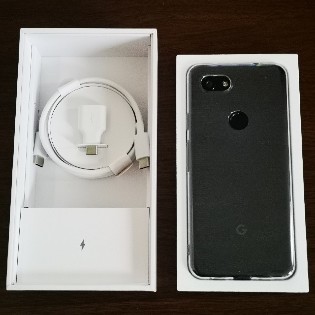 ANDROID(アンドロイド)のgoogle Pixel 3a 64GB ブラック SIMフリー 新古品 スマホ/家電/カメラのスマートフォン/携帯電話(スマートフォン本体)の商品写真