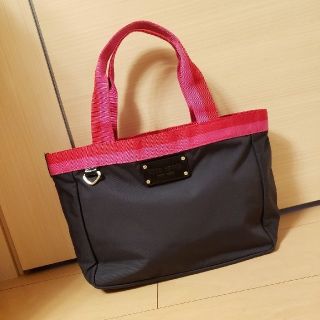 ケイトスペードニューヨーク(kate spade new york)の美品 kate spade ナイロンハンドバッグ トートバッグ(ハンドバッグ)