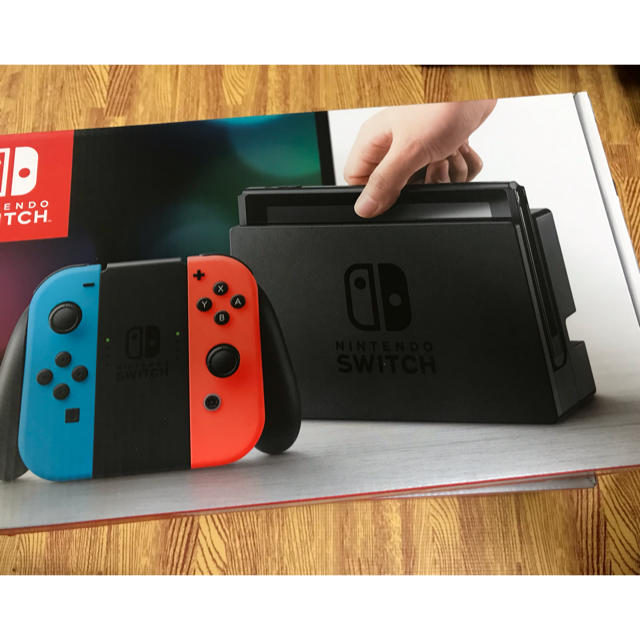 新品 任天堂 switch ネオンブルー