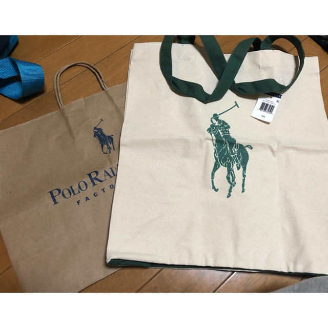 POLO RALPH LAUREN(ポロラルフローレン)のラルフ ローレン エコバッグ トートバッグ 新品 レディースのバッグ(トートバッグ)の商品写真