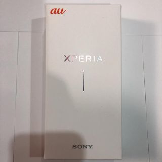 ソニー(SONY)の最終値下げ！au Xperia1 SOV40 ブラック SIMロック解除済 新品(スマートフォン本体)