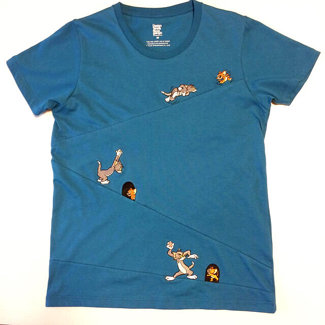 Design Tshirts Store graniph(グラニフ)のトム&ジェリー Ｔシャツ Design Tshirts Store レディースのトップス(Tシャツ(半袖/袖なし))の商品写真