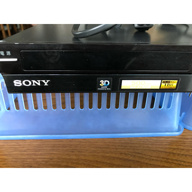 SONY 500GB 1チューナー ブルーレイレコーダー