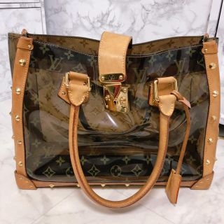 ルイヴィトン(LOUIS VUITTON)のルイヴィトン レア物❤︎ネオカバアンブル ビニール クリア (ハンドバッグ)