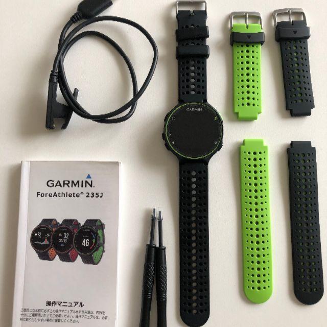 超激安です Garmin ForeAthlete235j グリーン | skien-bilskade.no