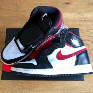 ナイキ(NIKE)のNIKE AIR JORDAN 1 OG GS 25cm ジムレッド(スニーカー)