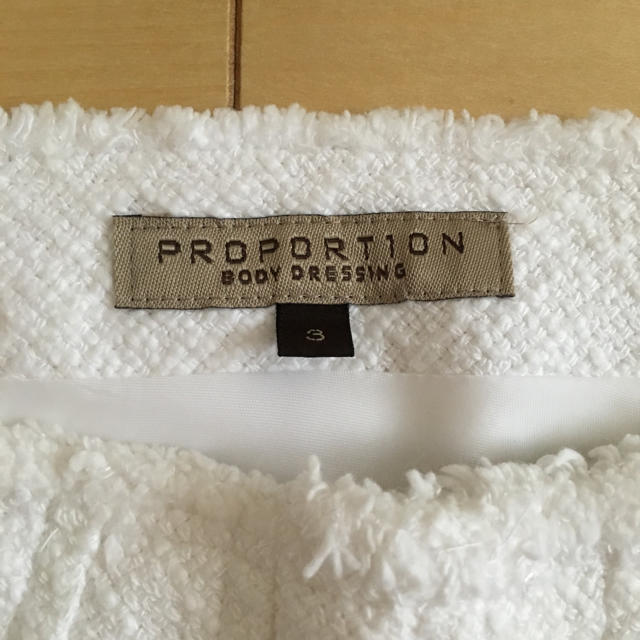 PROPORTION BODY DRESSING(プロポーションボディドレッシング)のPBD レース付きサマーコットンスカート レディースのスカート(ひざ丈スカート)の商品写真