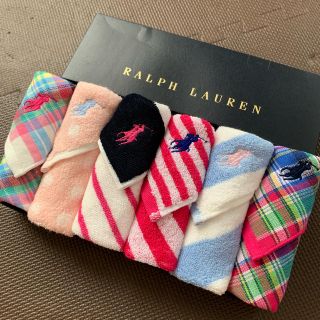 ラルフローレン(Ralph Lauren)の組み合わせ変更NG❣️ラルフローレン ガーゼタオルハンカチ (ハンカチ)