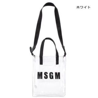 MSGM - MSGM エムエスジーエム クリアバッグ PVCの通販 by ...