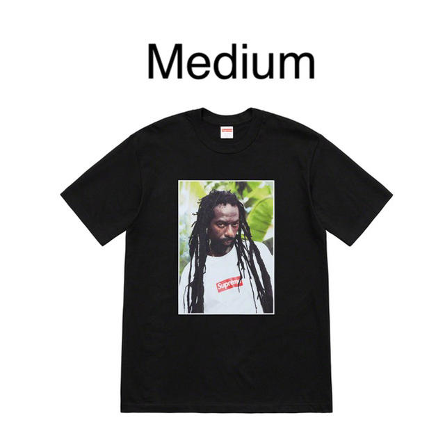 supreme Buju Banton tee Black Medium