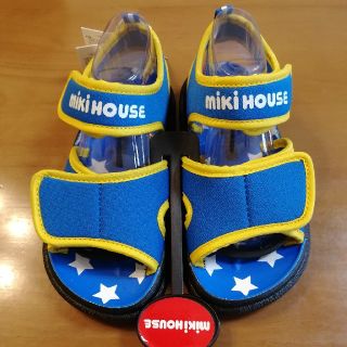 ミキハウス(mikihouse)の☆ゴンだわん様専用☆　新品未使用♡mikihouse　16cm　サンダル(サンダル)