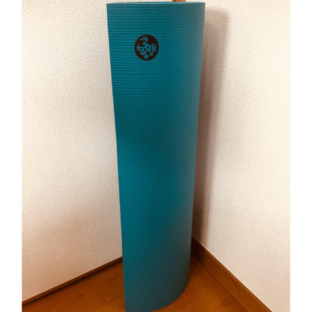 lululemon(ルルレモン)のマンドゥカ プロ マット manduka pro ハーバー ☆美品☆ スポーツ/アウトドアのトレーニング/エクササイズ(ヨガ)の商品写真