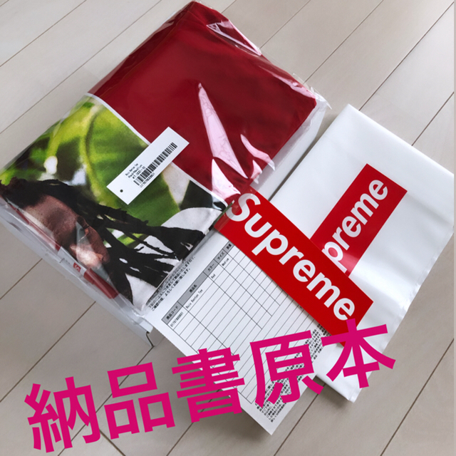 Buju Banton Tee Red Mサイズ バッチ付き supreme