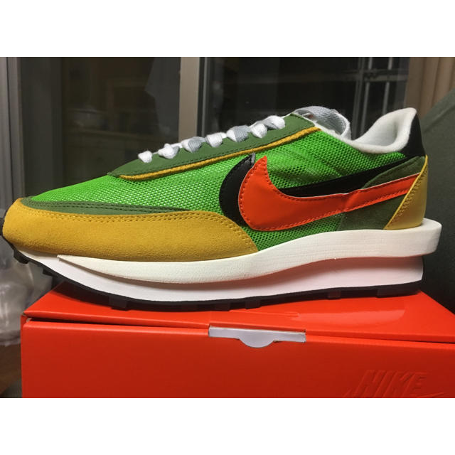 新品未使用 SACAI × NIKE  LDWAFFLE グリーン 27.5