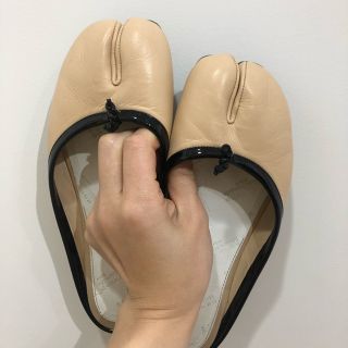 マルタンマルジェラ(Maison Martin Margiela)の3/5まで　値下　マルジェラ 足袋 サボ 希少 裏貼り済 36(バレエシューズ)