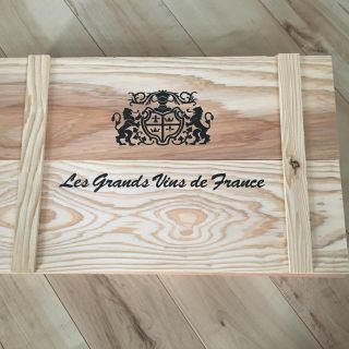 Les grands vins de France ワイン 木箱(ケース/ボックス)