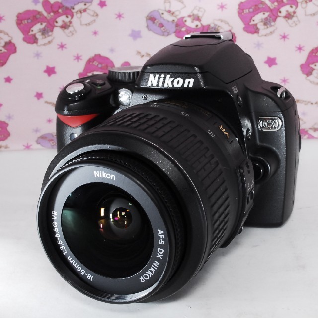 ❤️女性が扱いやすい♪WI-FI付♪ 手ぶれ補正♪❤️NIKON ニコン D60