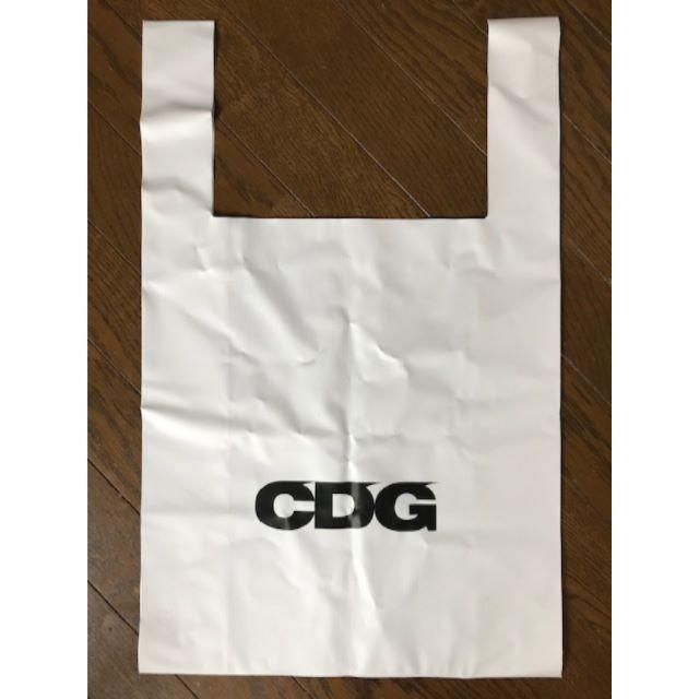 COMME des GARCONS(コムデギャルソン)の送料込 非売品 コムデギャルソン CDG ロゴ入り厚手上質撥水性ショッパーバッグ メンズのバッグ(トートバッグ)の商品写真