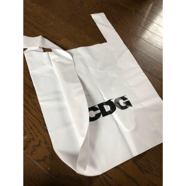 COMME des GARCONS(コムデギャルソン)の送料込 非売品 コムデギャルソン CDG ロゴ入り厚手上質撥水性ショッパーバッグ メンズのバッグ(トートバッグ)の商品写真