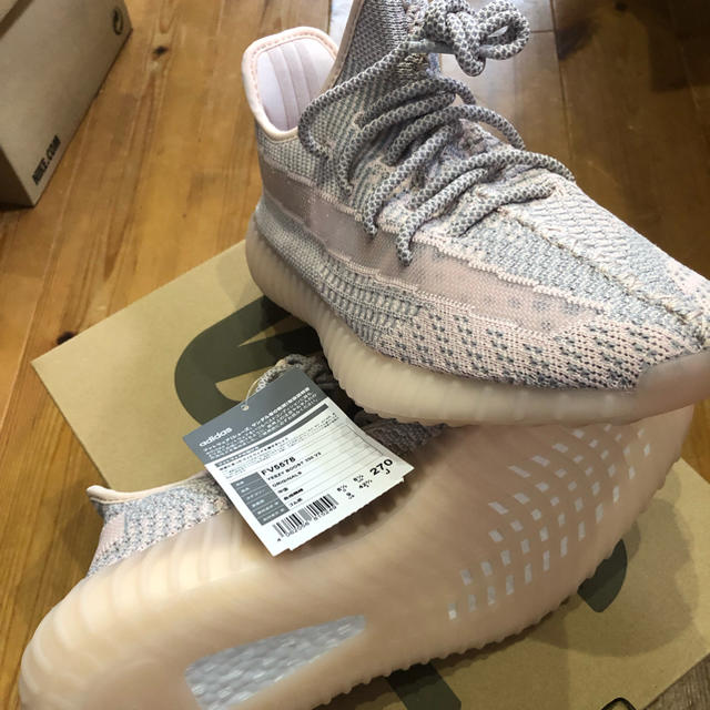 adidas(アディダス)の27㎝ yeezy boost 350 V2 SYNTH Adidas購入品 メンズの靴/シューズ(スニーカー)の商品写真