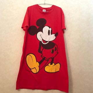 ディズニー(Disney)のMickey Mouse  ロングTシャツ(Tシャツ(半袖/袖なし))