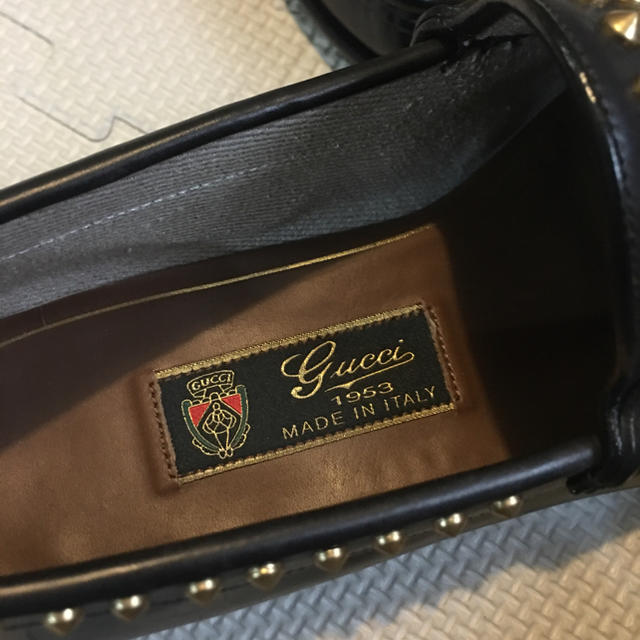 Gucci(グッチ)のGUCCI グッチ ホースビット ローファー スタッズ メンズの靴/シューズ(スリッポン/モカシン)の商品写真