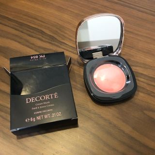 コスメデコルテ(COSME DECORTE)の春限定色pk 854  デコルテ クリームブラッシュ 新品未使用(チーク)