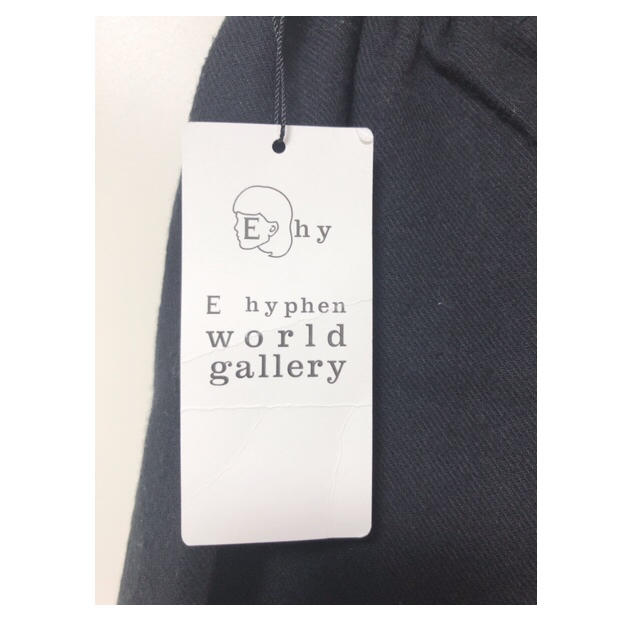 E hyphen world gallery(イーハイフンワールドギャラリー)のE hyphen world gallery☺︎新品膝丈2タックフレアスカート レディースのスカート(ひざ丈スカート)の商品写真