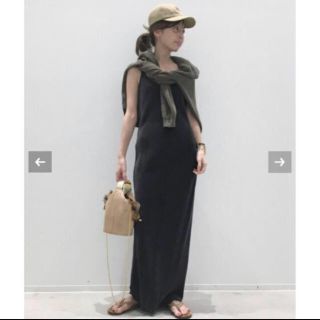 アパルトモンドゥーズィエムクラス(L'Appartement DEUXIEME CLASSE)の新品◆ L'Appartement OZMA CAMI MAXI DRESS(ロングワンピース/マキシワンピース)