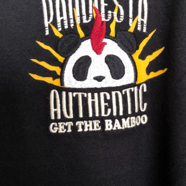 VANSON(バンソン)のPANDIESTAパンダ柄刺繍 新品L メンズのトップス(Tシャツ/カットソー(半袖/袖なし))の商品写真